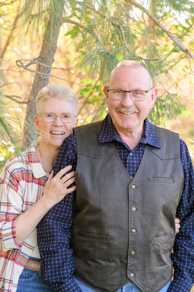 Natural smiles captured during candid couple photography.